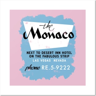 Vintage the Monaco Hotel Las Vegas Posters and Art